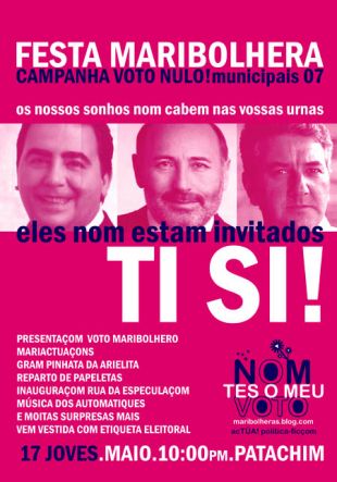 Campanha de voto nulo nas Municipais 2007