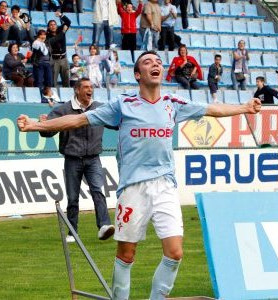 Iago Aspas (Moaña) formouse na canteira do Celta