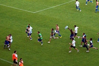 Celebración do ascenso do Fabril